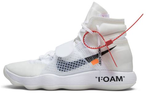 off white hyperdunk sneakers.